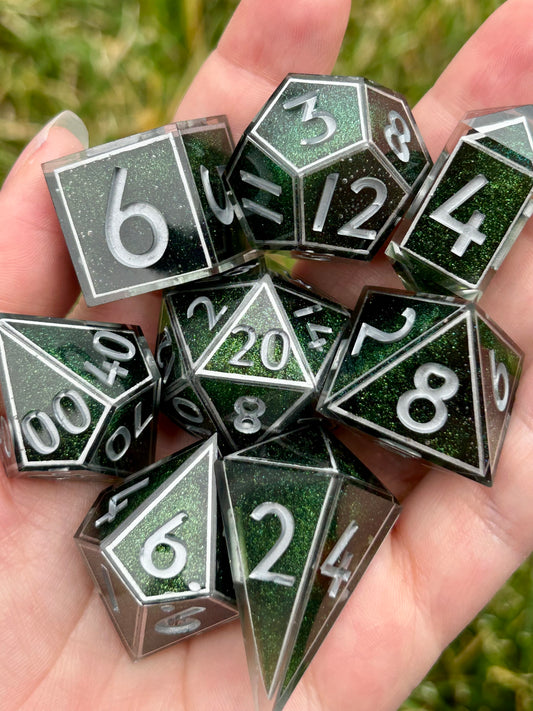 Emerald City | 8-piece dice set