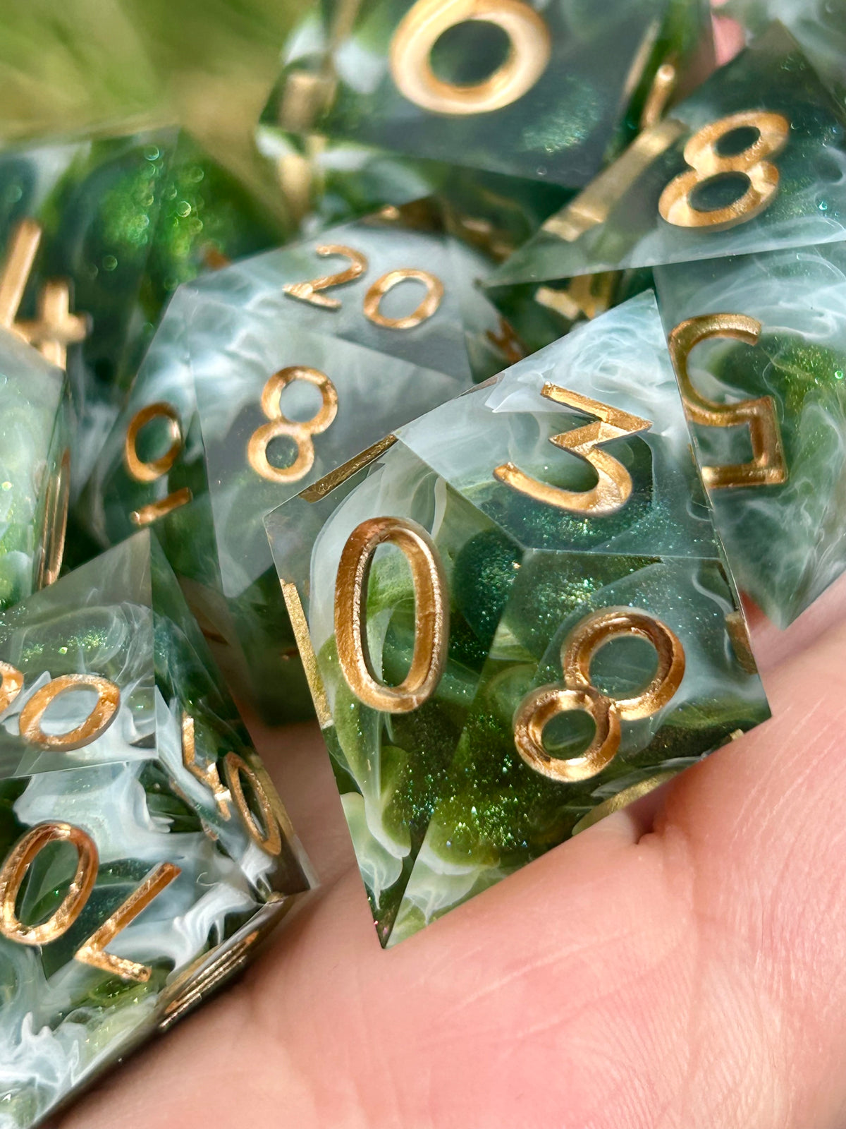 Chlorophyll | 8-piece dice set