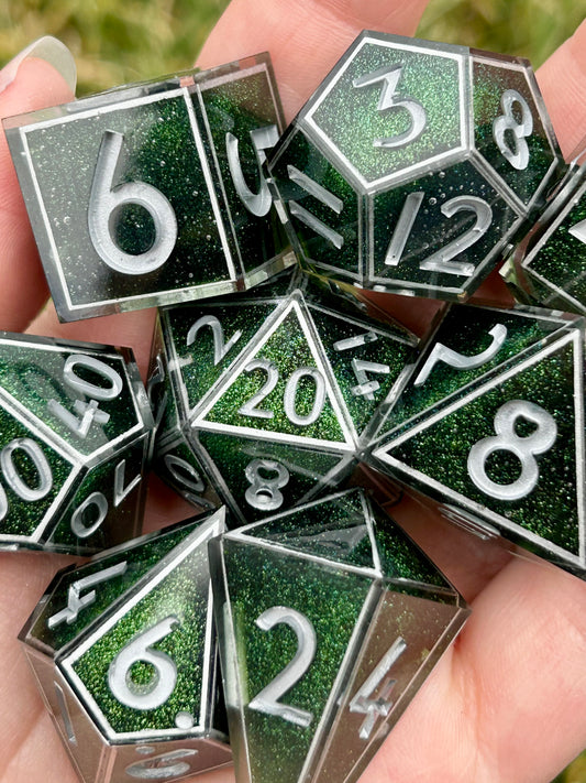 Emerald City | 8-piece dice set