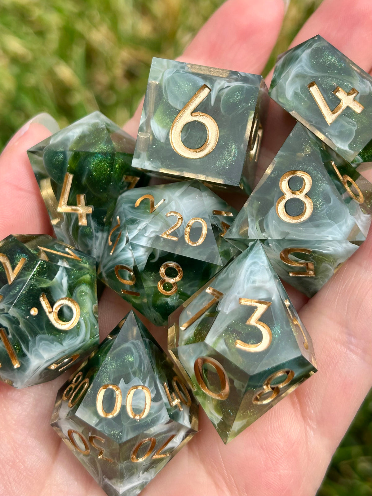 Chlorophyll | 8-piece dice set