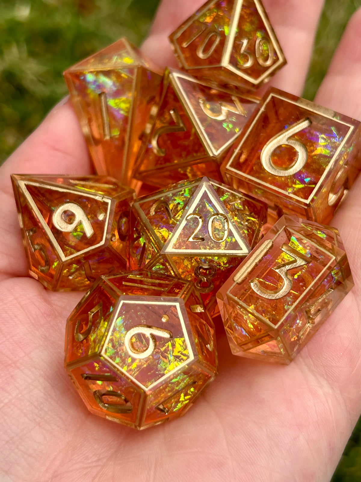 Word of Radiance | 8-piece dice set