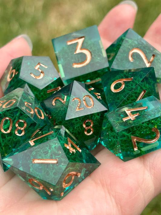 Fathoms below | 8-piece dice set