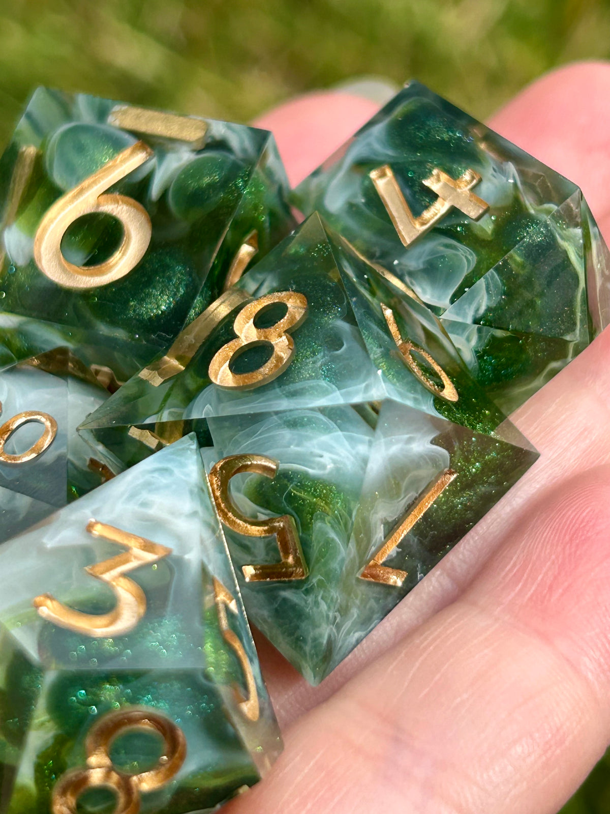 Chlorophyll | 8-piece dice set
