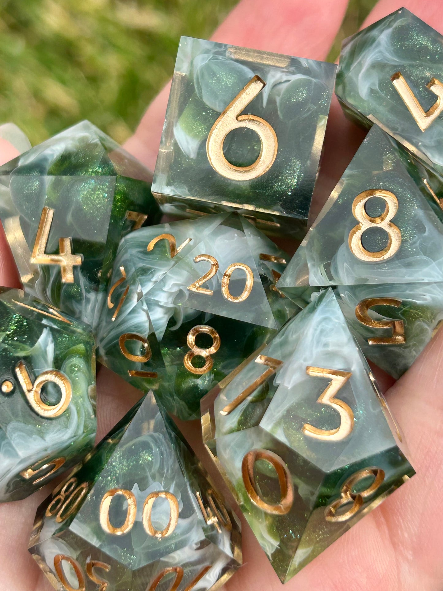 Chlorophyll | 8-piece dice set