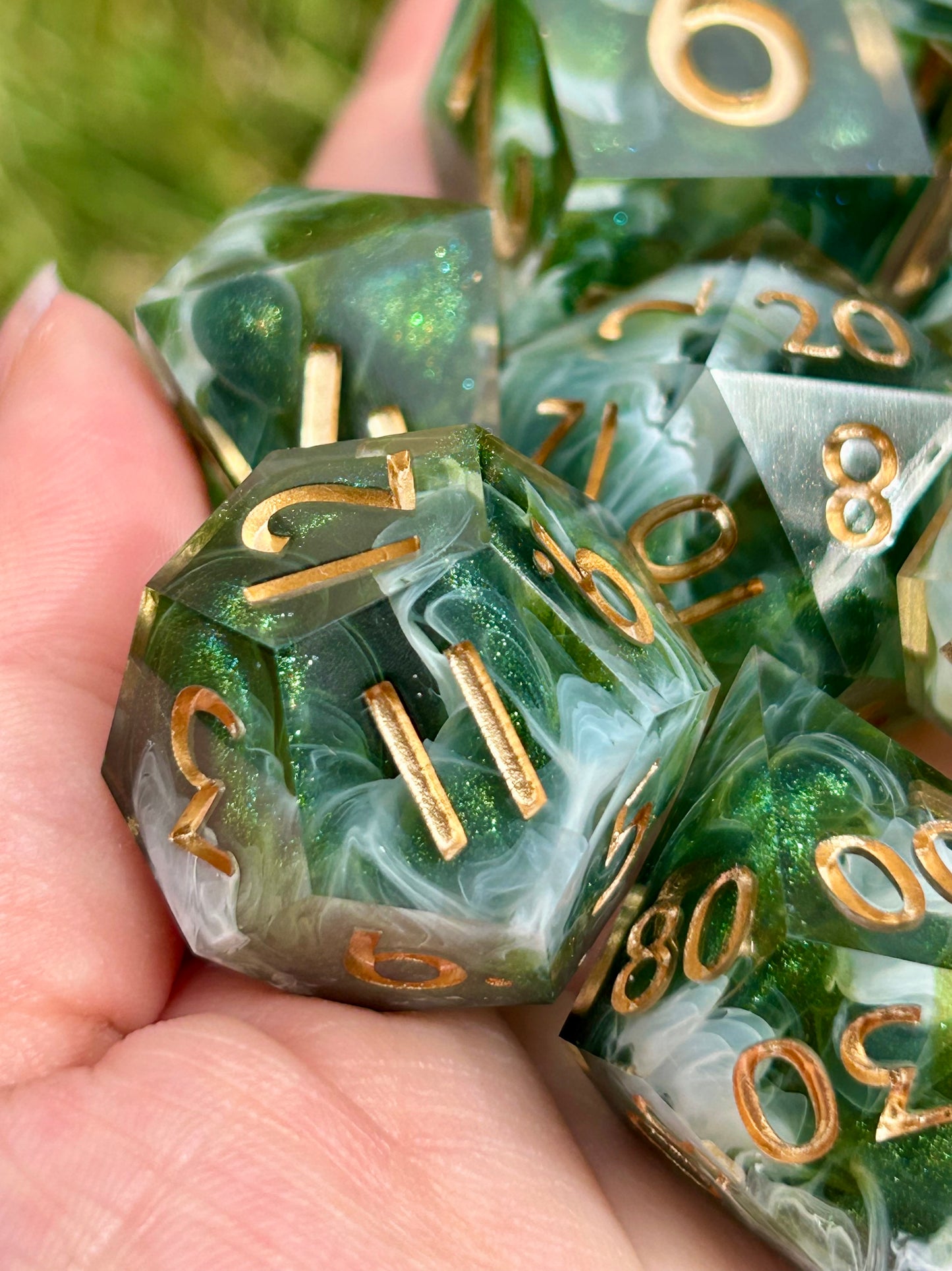 Chlorophyll | 8-piece dice set