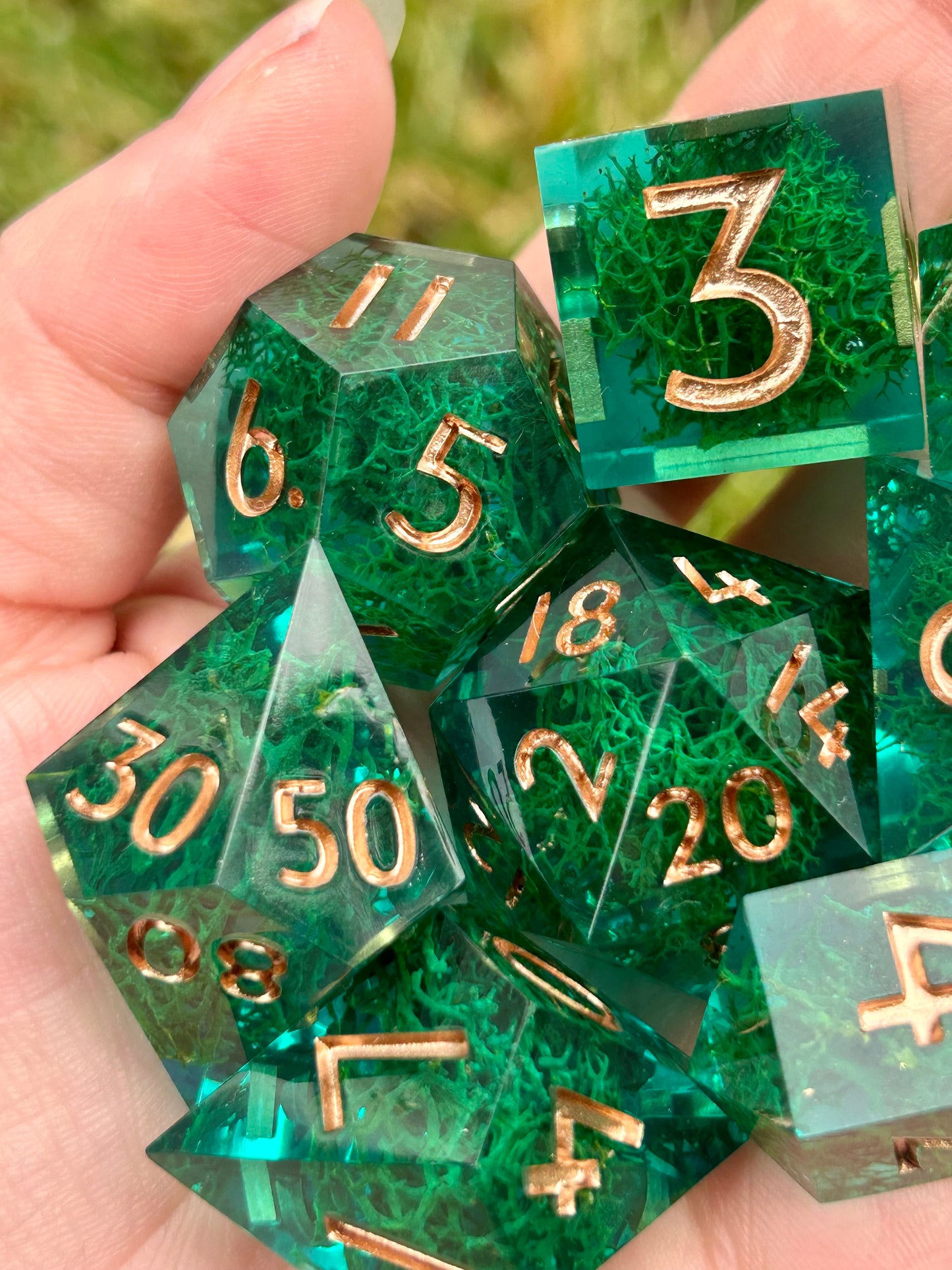 Fathoms below | 8-piece dice set